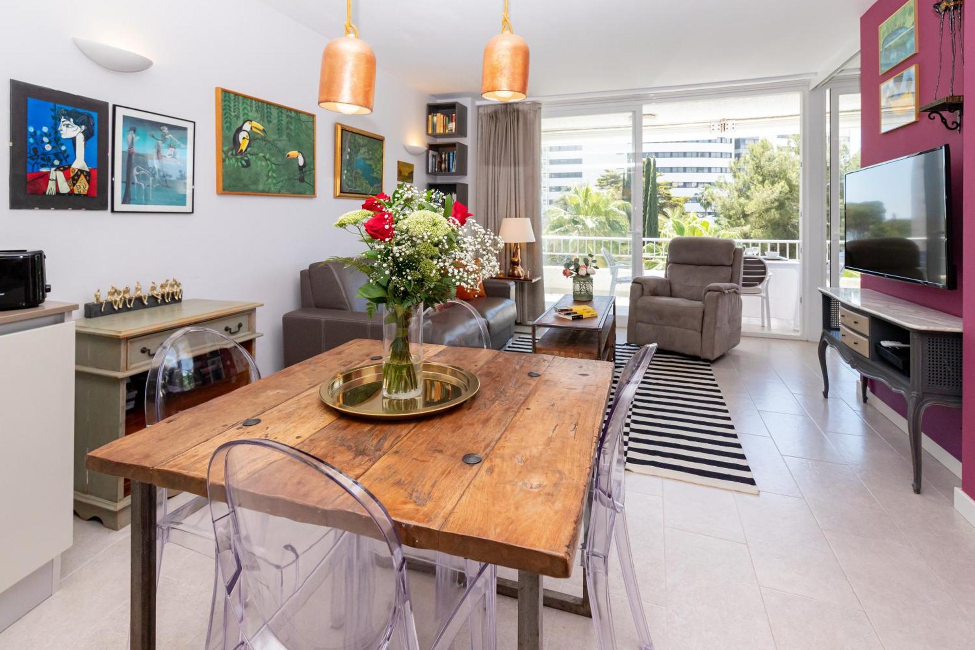 Apartemen Escapada Perfecta En Terraza, Piscina Parking Y Sol
